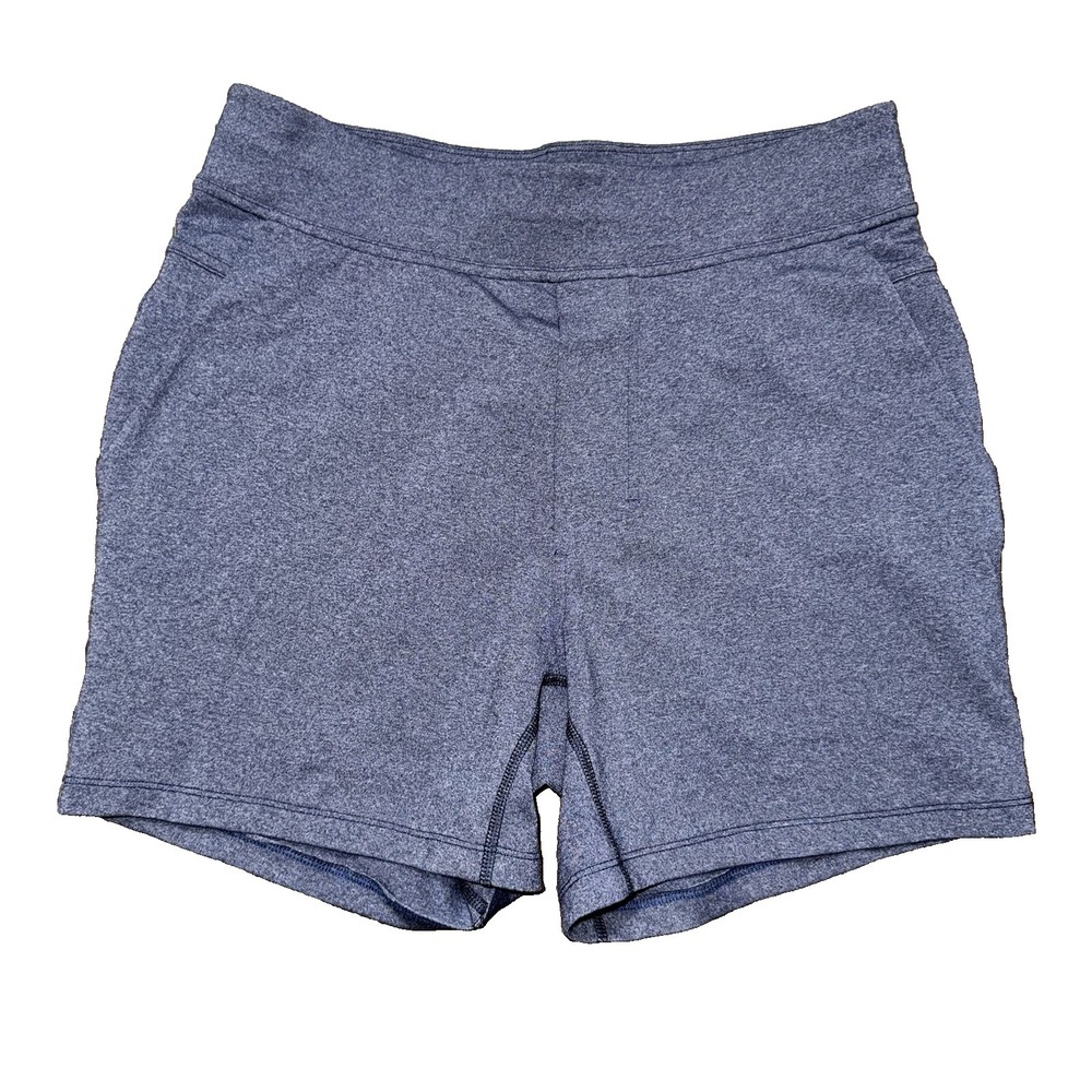 Lululemon Blue Performance Athletic Gym Shorts Mens Size Small 5" Inseam